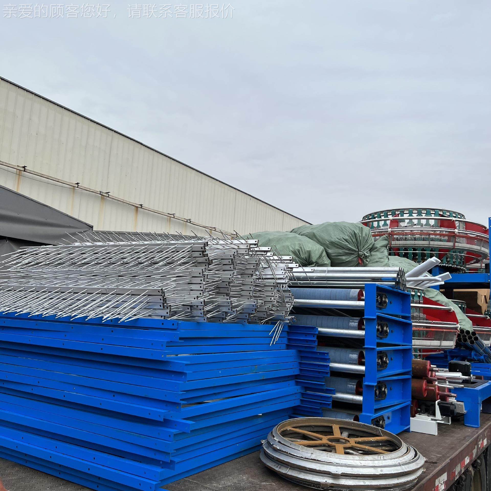 秸秆草料眼袋生产线机器设备智能梭网眼圆织LF-800-6网机产能高四