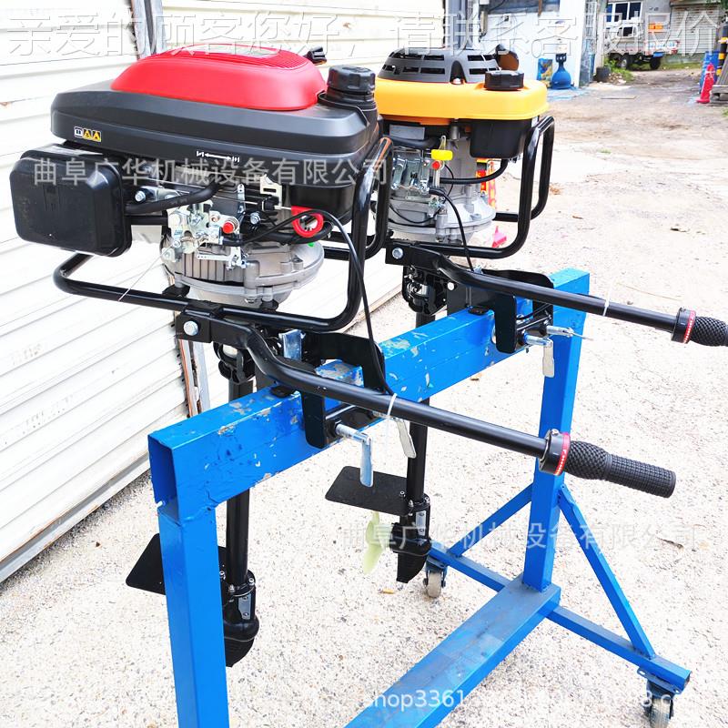 小型汽带挂殖浆机 二冲程档位船外机 水库养渔船用推进704油器