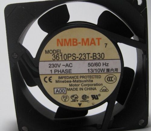 原装 NMB 3610PS-23T-B30 230V 13/10W 9cm9225 交流铝框散热风扇
