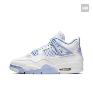 100 耐克Air 小孙仓 HV0823 AJ4白蓝女款 Jordan
