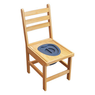 实木老人坐便椅孕妇坐便器移动马桶蹲便改坐便凳家用厕所稳固椅子