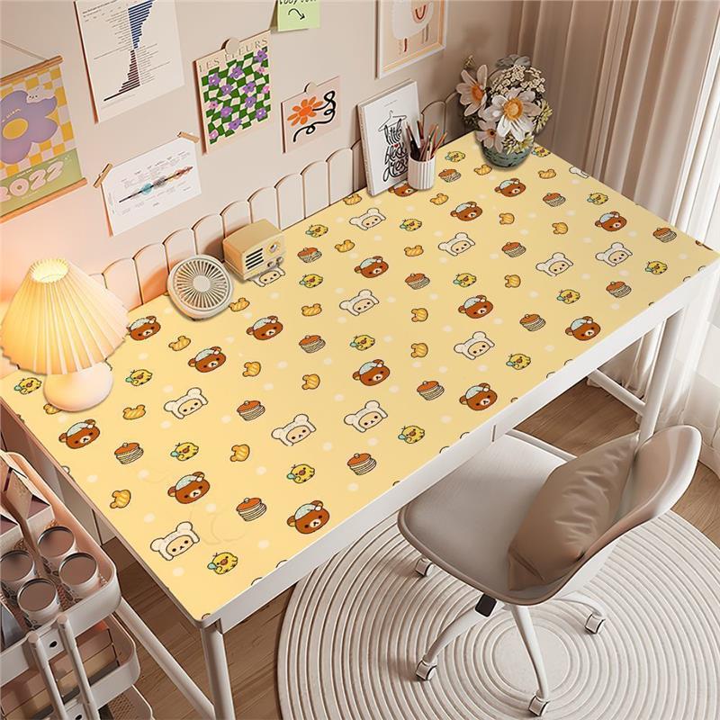 轻松熊书桌垫防水PVC面保