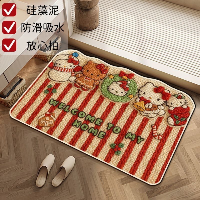 加绒加厚紧身打底裤女春秋2025新款休闲内搭保暖针织运动浴室地垫