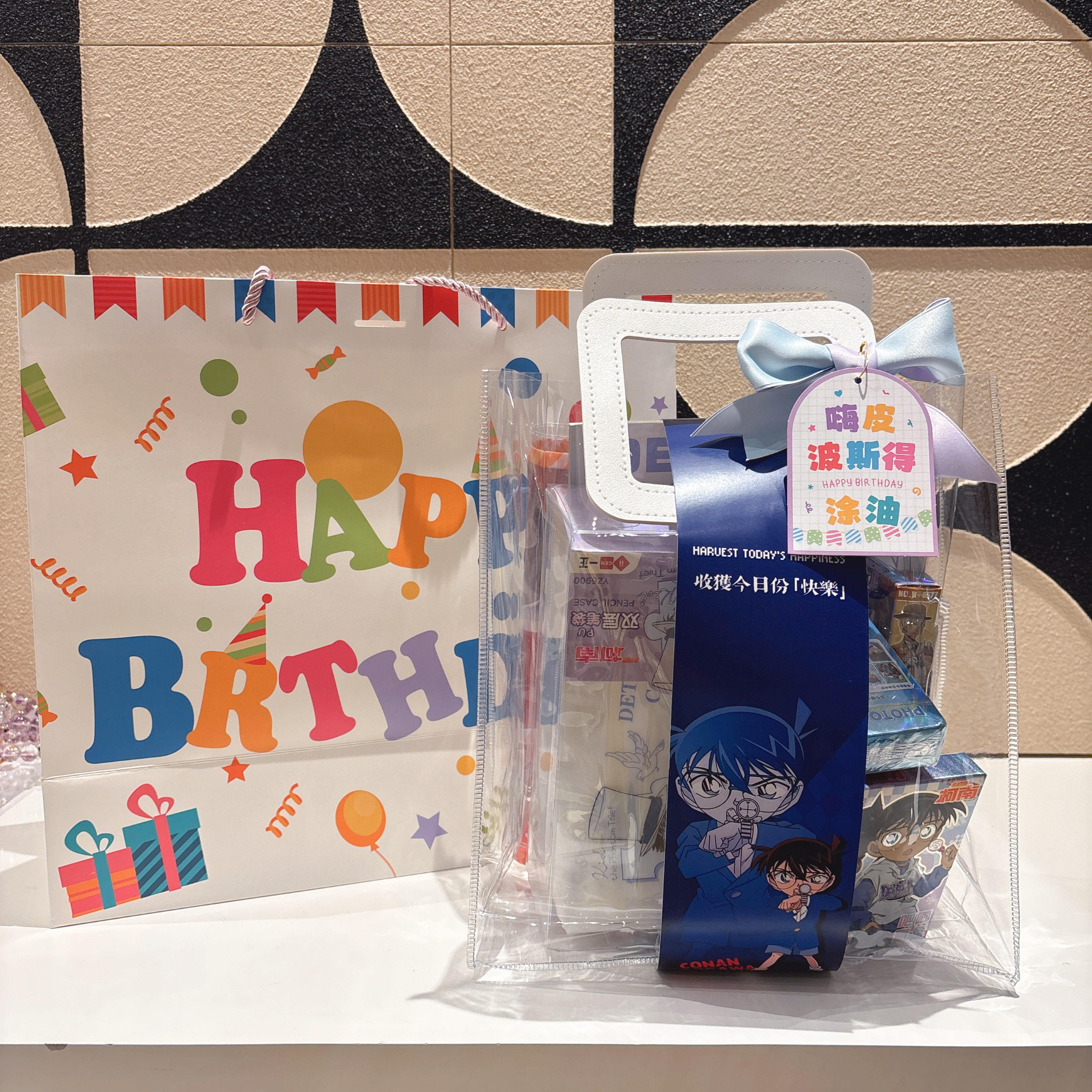 名侦探柯南儿童节礼品生日伴手礼小学生礼品幼儿园礼品十岁生日回