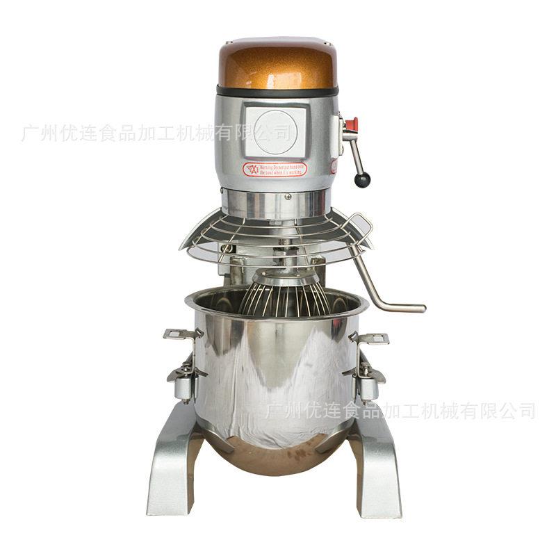 优连YI-10升打蛋机多功能10L打奶油机面包店厨师和面肉馅搅拌机