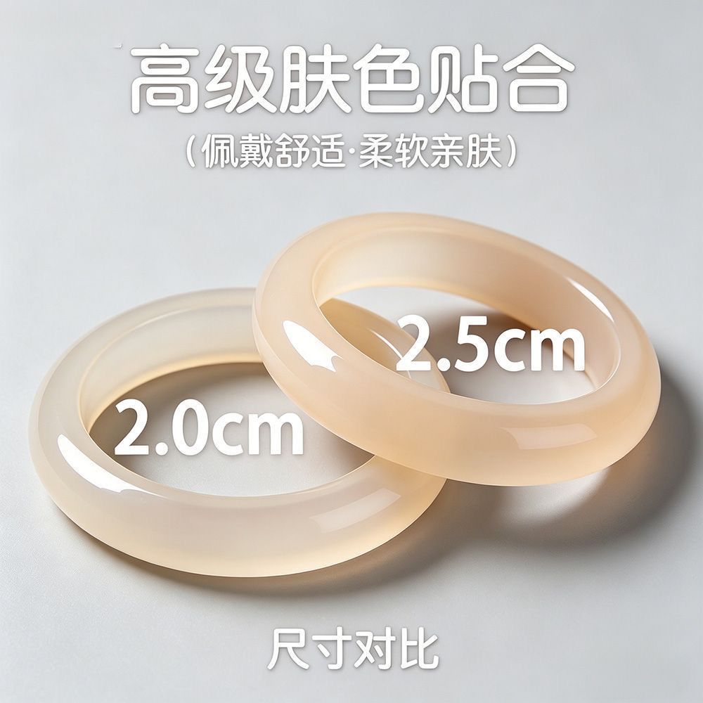 新款卫生圈男士硅胶超薄卫生巾包皮清洁降敏阻复环可水洗男生专用
