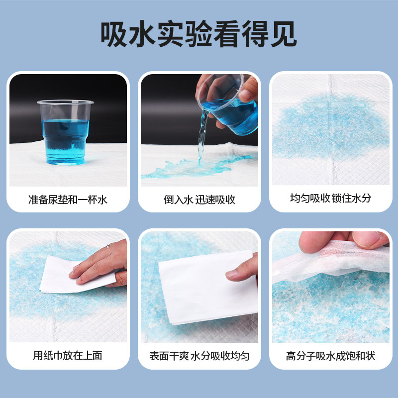 강아지 및 애완동물용 기저귀 패드 흡수성 기저귀 패드 강아지 화장실 패드 고양이 생산 기저귀 일회용 기저귀 증점제