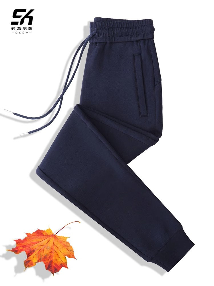 运动休闲裤女2025新款抽绳束脚跑步裤秋冬季加绒加厚小个子棉卫裤,女装/女士精品,休闲裤,淘宝优惠券,粉丝福利购,淘宝优惠卷