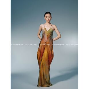 CASTING｜YANGKEHAN 26SS 金乌逐日轻盈吊带连衣裙