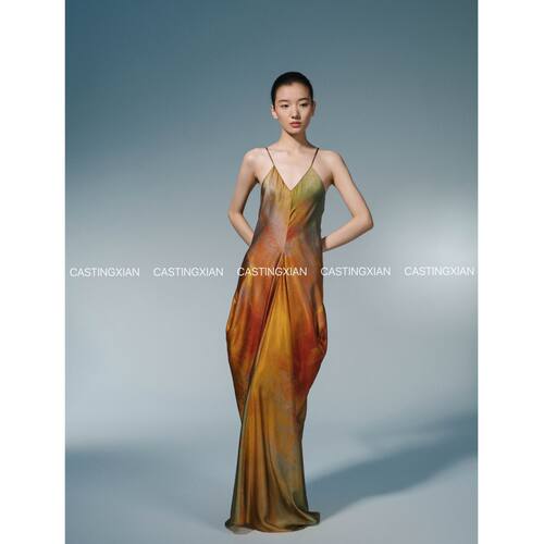 CASTING｜YANGKEHAN 26SS 金乌逐日轻盈吊带连衣裙