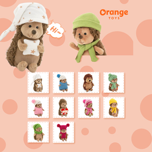 CASTING无隅|ORANGE TOYS俄罗斯刺猬盒子毛绒玩具送礼物生日礼物