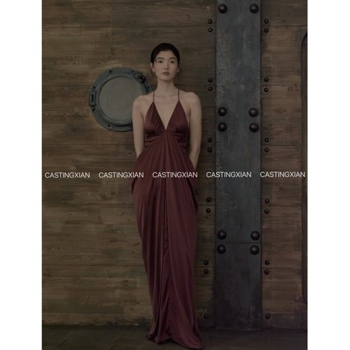 CASTING｜YANGKEHAN 25SS 郁紫双婉吊带连衣裙