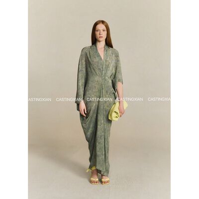 CASTING无隅｜CORTANA 26早春 MAYU 水墨晕染连衣裙