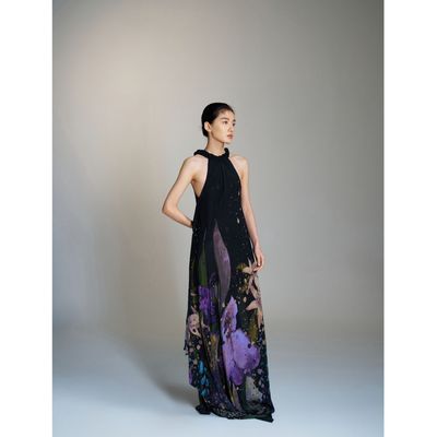 CASTING无隅｜YANGKEHAN 26SS 凤仙花丛方巾连衣裙