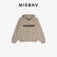 MISBHVCOMMUNITY 24秋 新品 ZIPPED 连帽卫衣