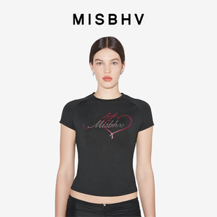 T恤 短袖 MISBHVHEART BABY