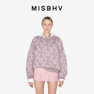MISBHVM ARGYLE针织衫