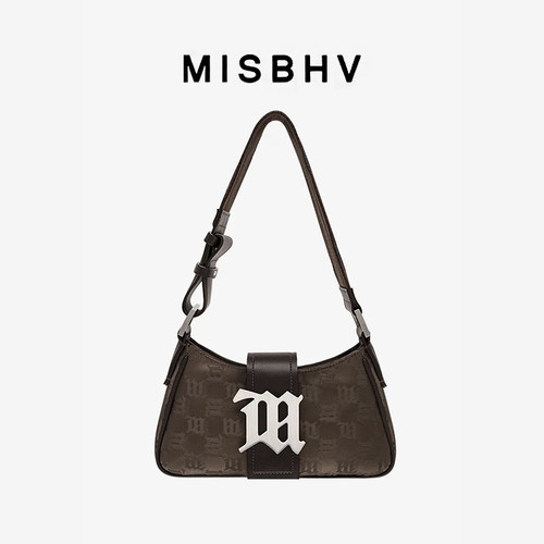 MISBHV Monogram单肩包小号 24 x 14 x 7 肩带46cm