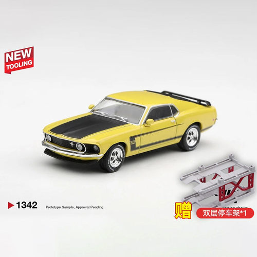 【预售保单】MINIGT 1:64 #1342 福特Boss 302 1969 合金车模