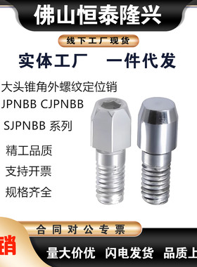 定位销 大头锥角型 外螺纹型 JPNBB CJPNBB SJPNBB 3 4 5 6 8 10