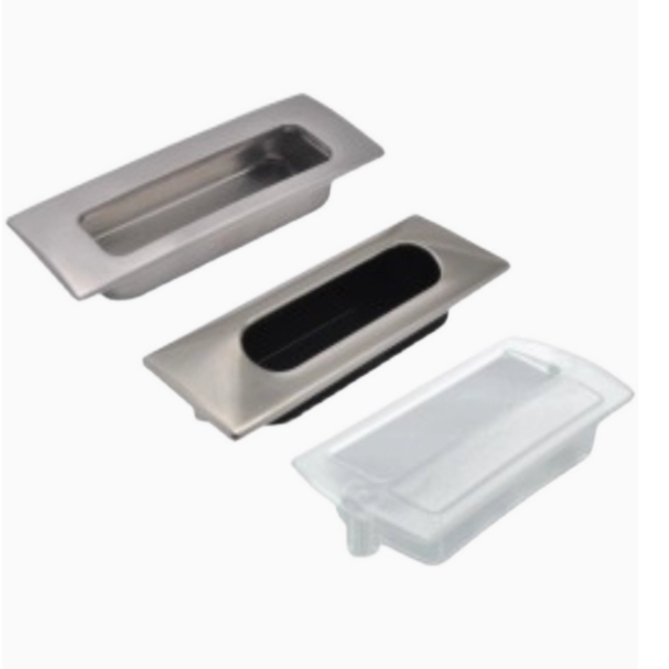 XAD31-A118/130透明暗式拉手 带固定垫片型 内装型 怡合达拉手