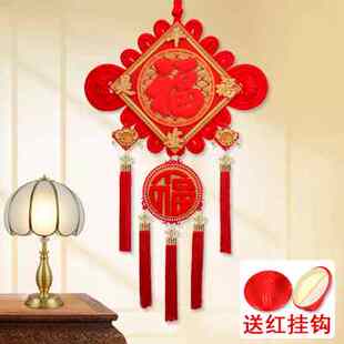 高档福字中国结挂件客厅大号乔迁装饰门玄关高级挂饰高端吉祥新年