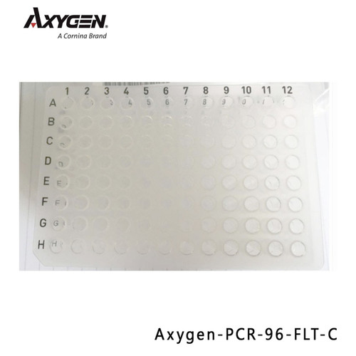 爱思进Axygen PCR-96-FLT-C 0.2ml透明无裙边96孔PCR板