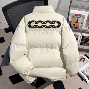 真维斯冬季新款复古简约90白鸭绒羽绒服男女美式高街休闲保暖外套