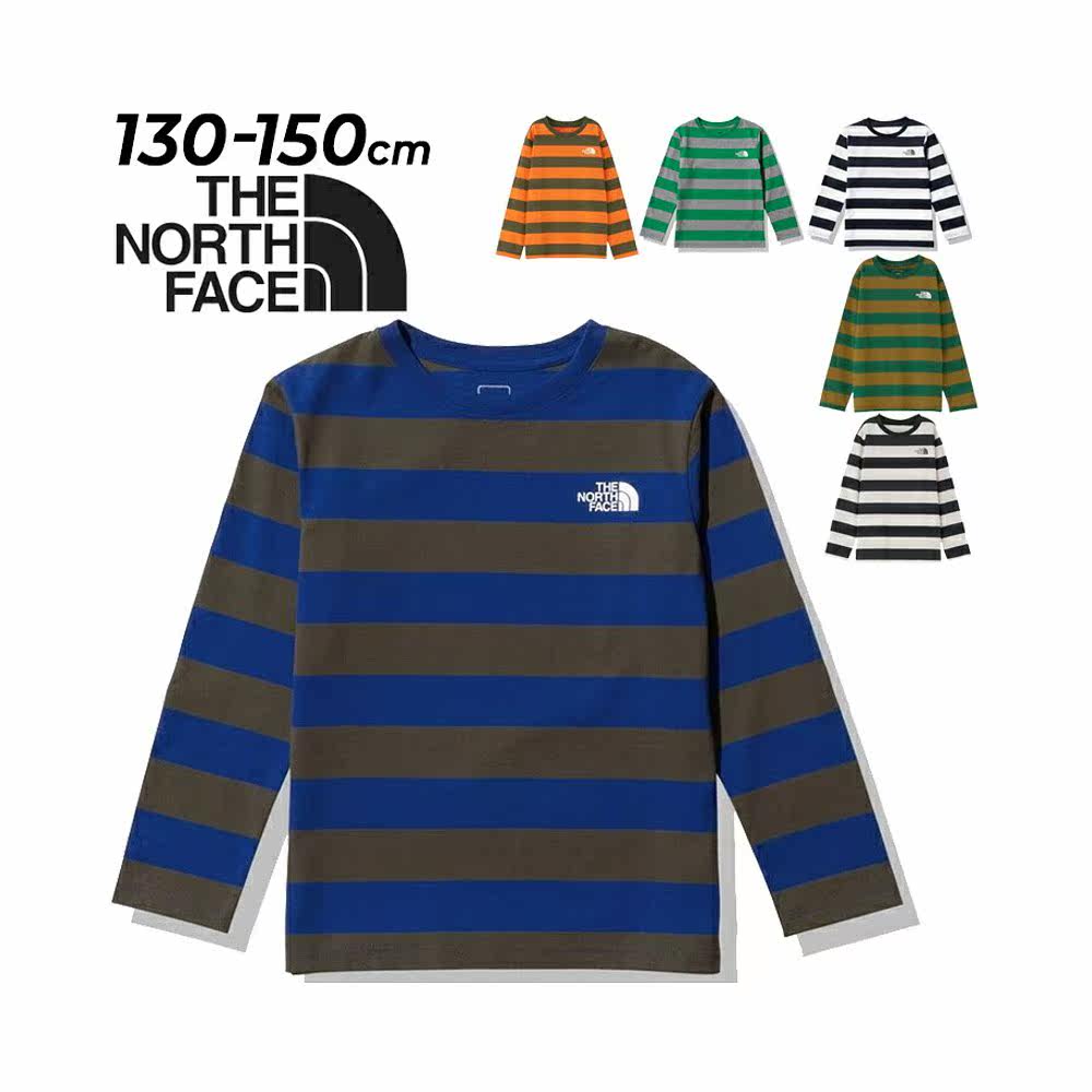 日本直邮包邮 The North Face 长袖 T 恤儿童 130-150 厘米童装 T怎么看?