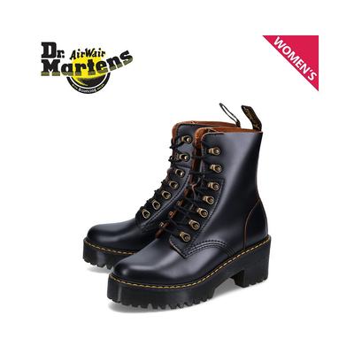 日本直邮Dr.Martens 靴子 高跟靴 女式厚底 LEONA 高跟靴22601001