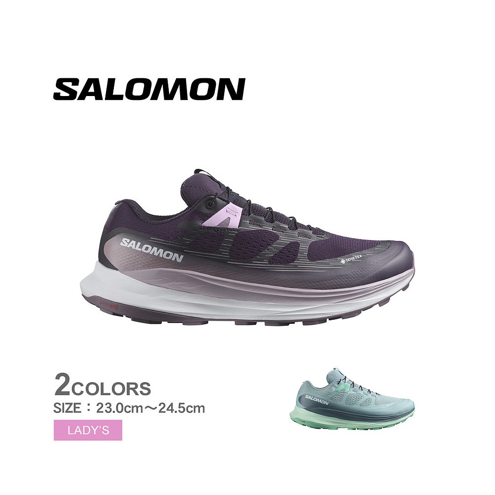 日本直邮SALOMON跑步鞋女式L47216700 L47216800鞋低帮防水跑步