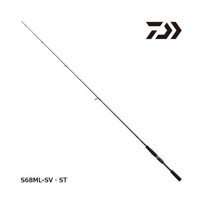 日本直邮Daiwa Bass Rod Steez Spinning S68ML-SV/ST 22年追加型