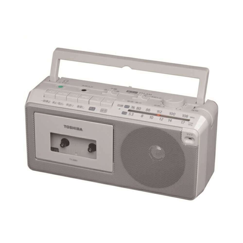 日本直邮东芝 TOSHIBA TY-XKR1(H) 带喇叭磁带机收录机 TYXKR1H 影音电器 移动便携音箱 原图主图