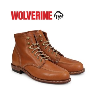 6INCH 日本直邮Wolverine W40503 男士 棕色系带短靴 BOOT