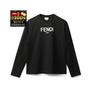 ROMA 圆领长袖 儿童长T恤 衬衫 2024年春夏新 FENDI 日本直邮FENDI