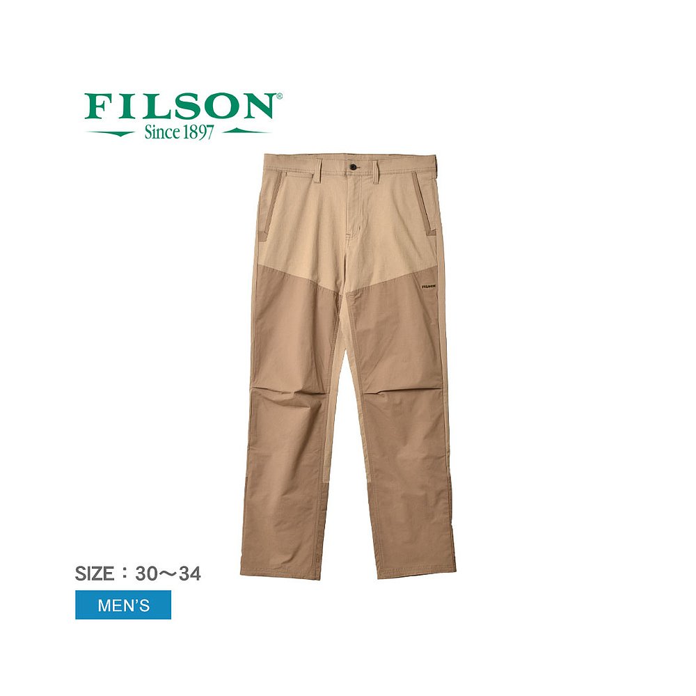 日本直邮Filson Pants FILSON UPLAND BRUSH PANT男式米色卡其色