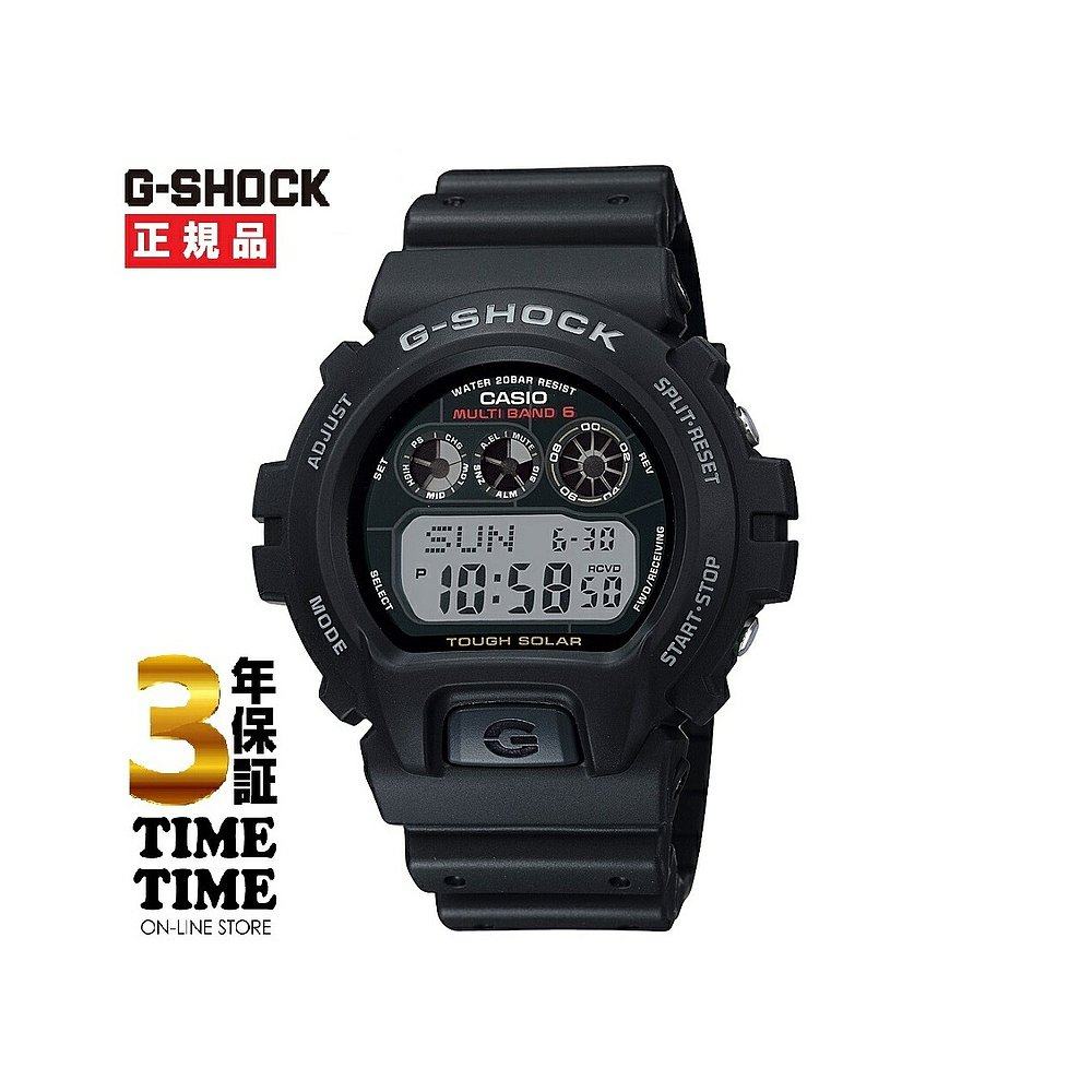 日本直邮casio卡西欧g-shock系列黑色太阳能电波表 gw-6900-1jf