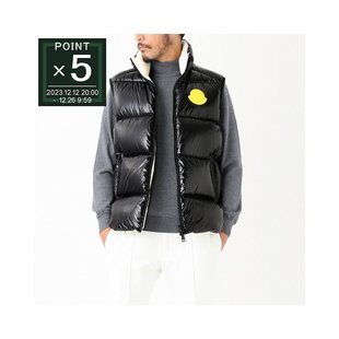 大码 日本直邮Moncler 羽绒背心黑色男式 1a00163 MONCLER sumido