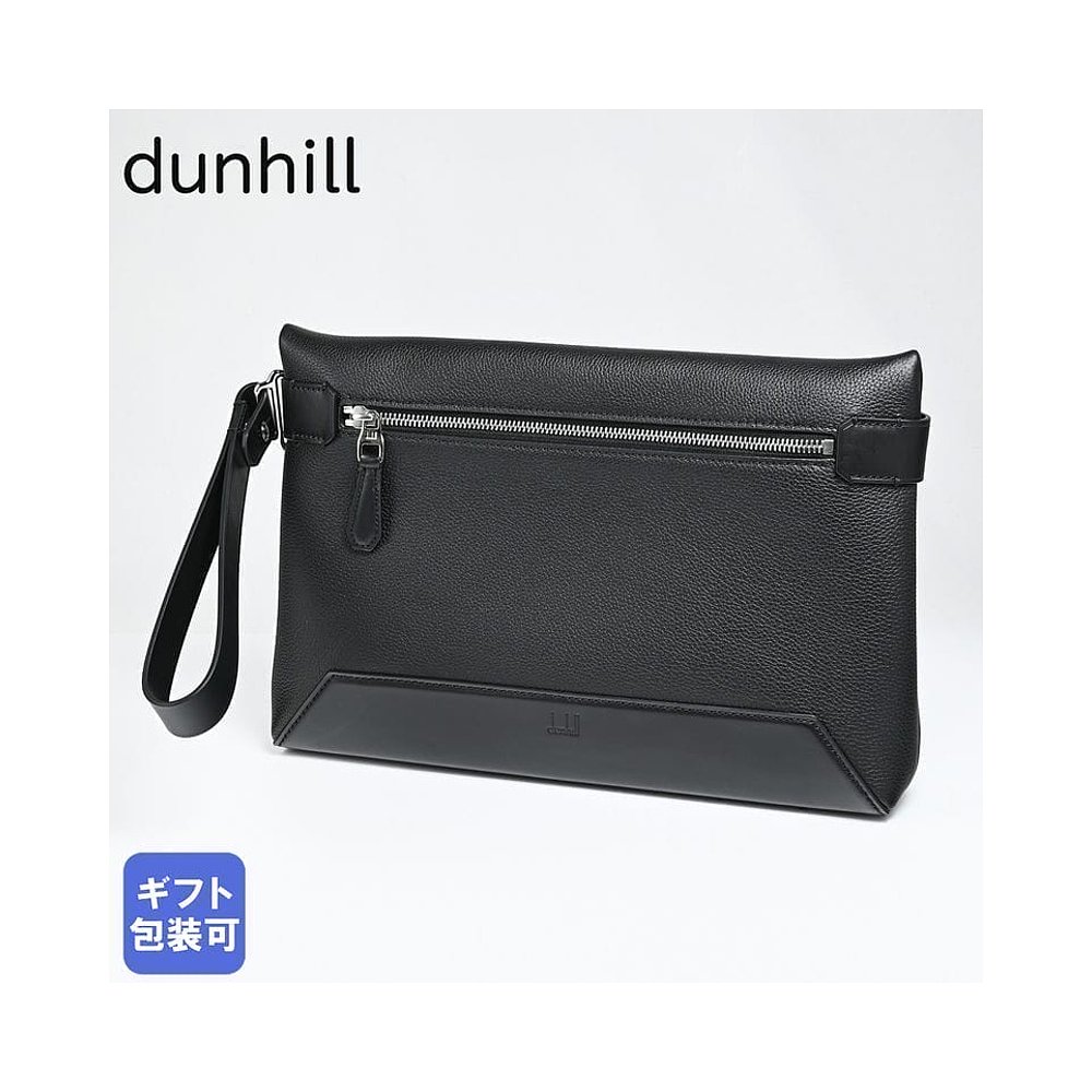 日本直邮dunhill 男士手拿拉链包休闲商务通勤包 23r3103gn00