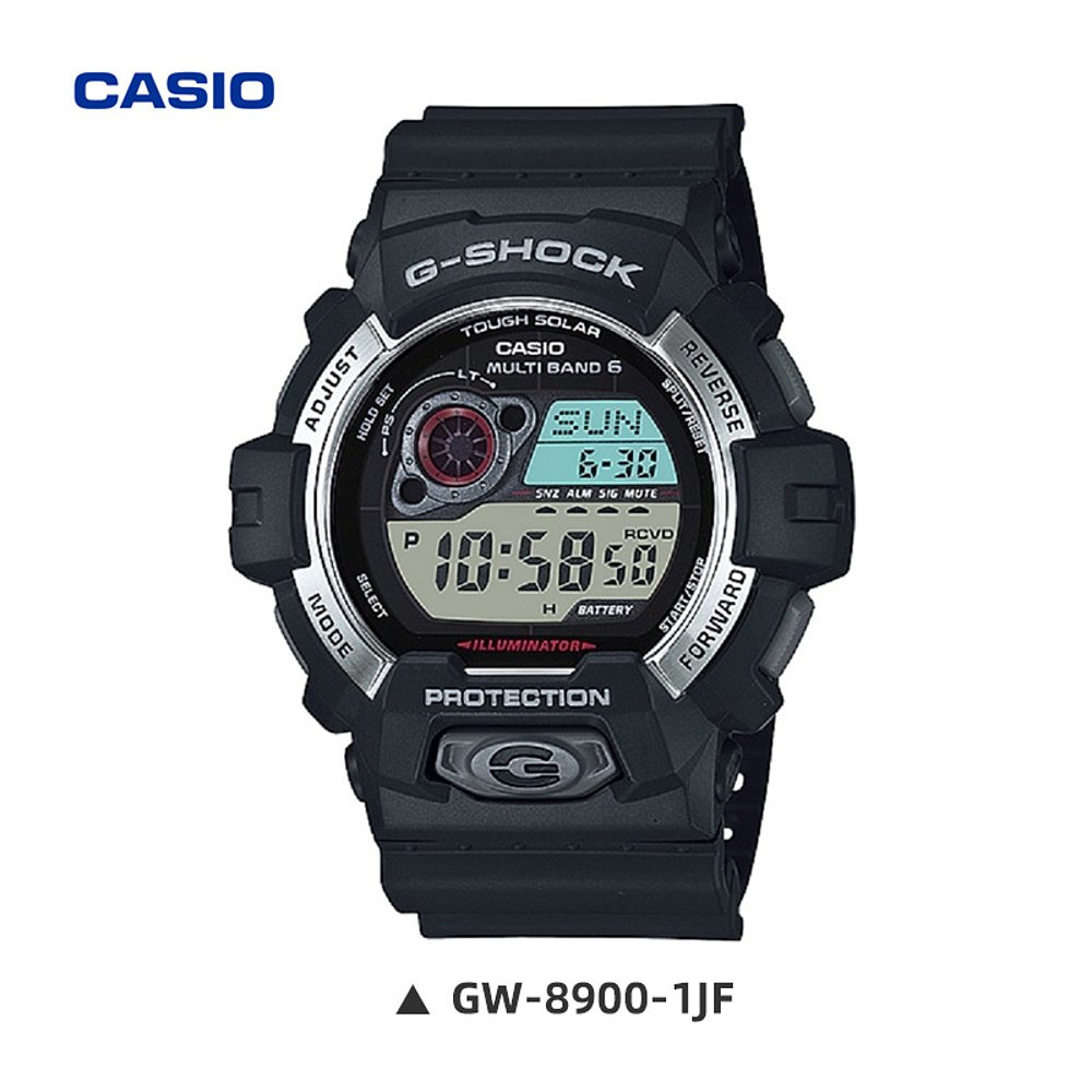 日本直邮CASIO 卡西欧G-SHOCK男士光能电波手表 GW-8900-1JF