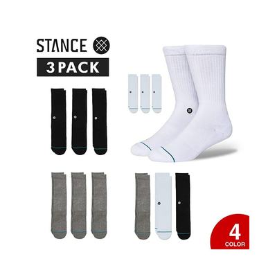 日本直邮15時迄のご注文で即日発送可 STANCE SOCKS ICON 3 PACK