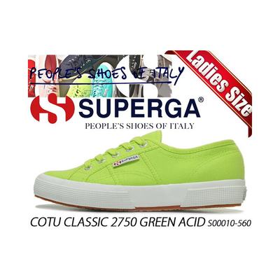 日本直邮SUPERGA COTU CLASSIC 款式代码 2750 帆布运动鞋560 酸