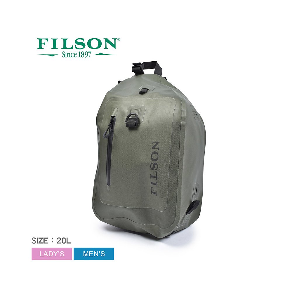 日本直邮Filson Sling Pack FILSON Dry Sling Pack男士女士绿色