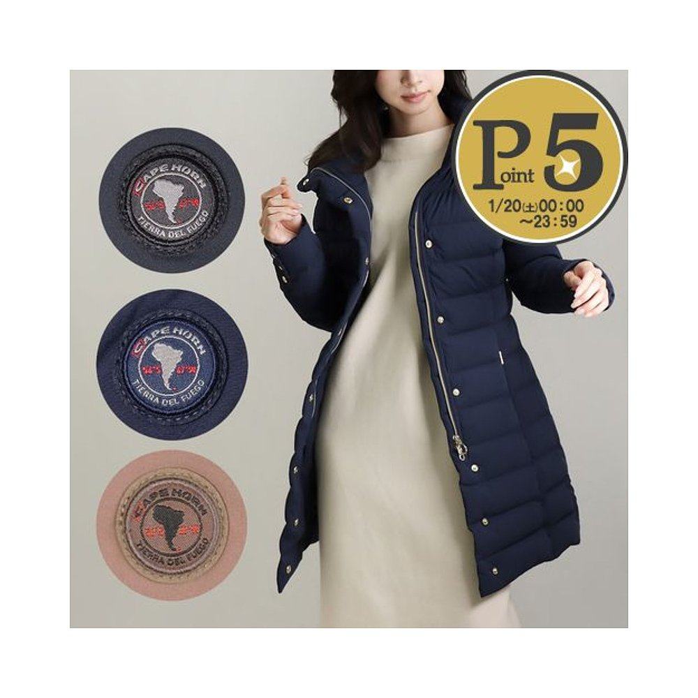 日本直邮cape horn  女士羽绒服 52570 santacruz santa cruz san