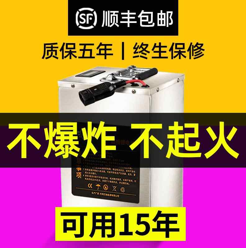 48v60v72v二三轮电动车锂电池外卖专用锂电池铁锂磷酸铁锂大容量