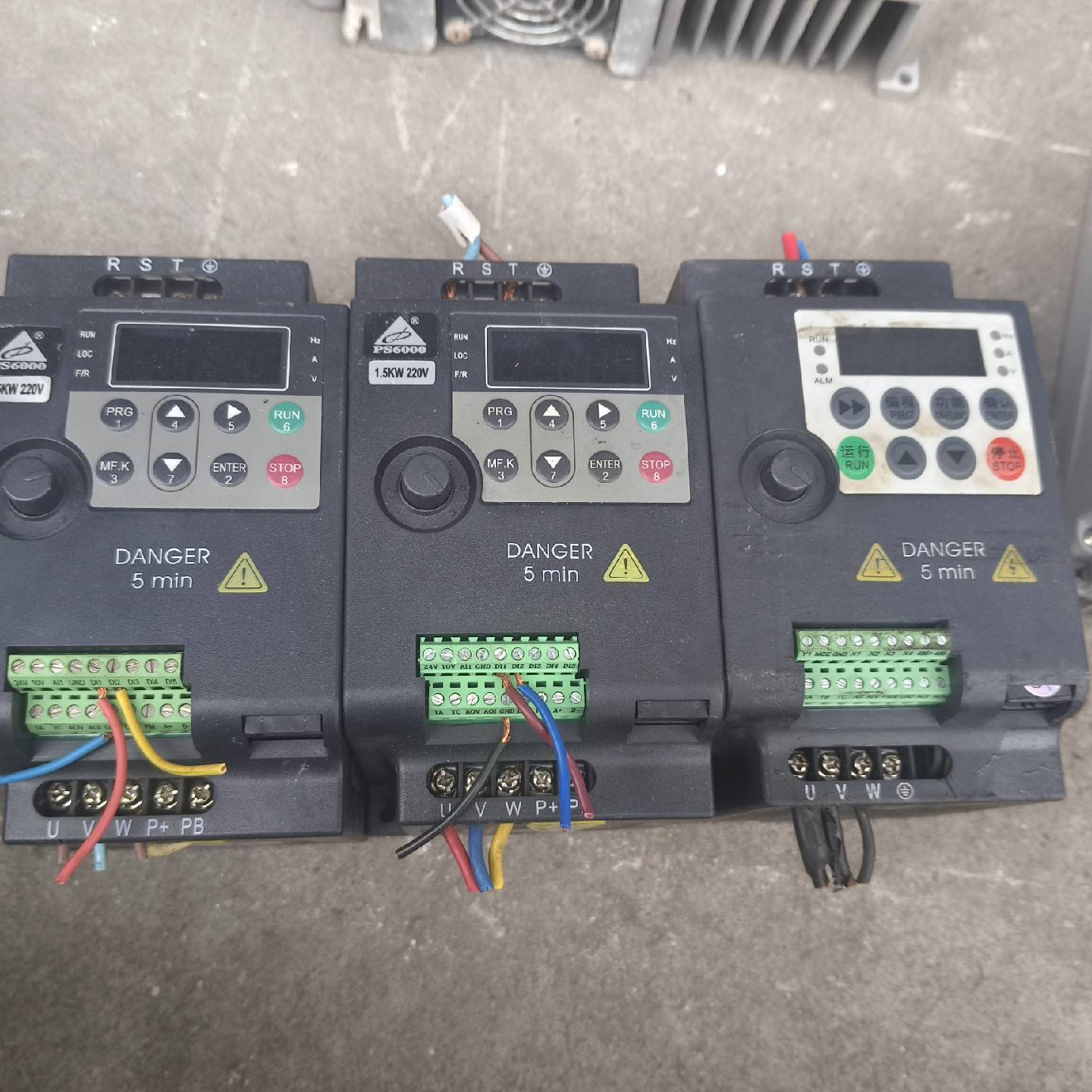 永邦变频器PS6000 220V1.5KW 议价 也可为维修！！