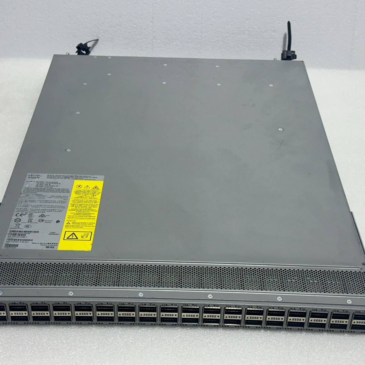 N9K-C9336C-FX2  36口25G 40G 100议价 也可为维修!!