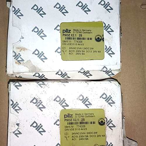 皮尔兹安全继电器 PNOZ X2.1 2S 订货号议价及维修！