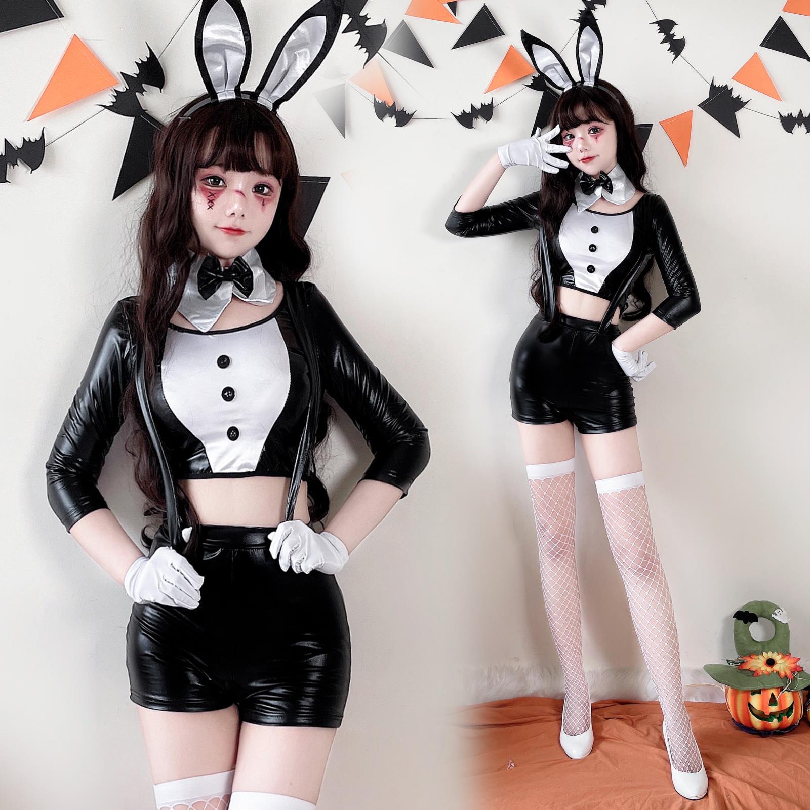 万圣节服装酒吧ds性感兔女郎DJ舞蹈服兔子装舞台gogo领舞装演出服