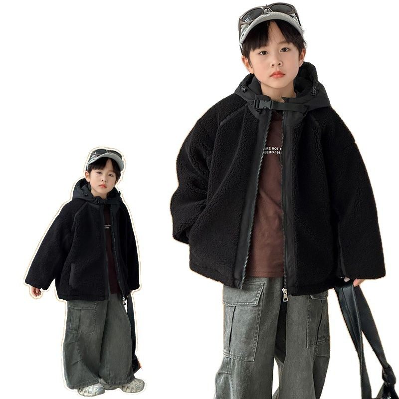 普通外套休闲秋冬纯色男童